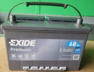 Batteri Exide Premium EA680 68 Ah