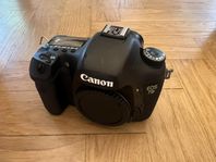 Canon 7D med tillbehör