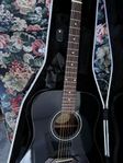 Fender stålsträngad akustisk gitarr CD60 Black