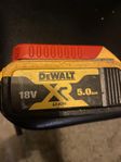 dewalt batteri 18V 5.0 XR