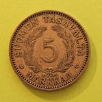 5 markkaa, Finland, 1930