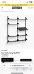 HELT NY New Works living shelf 190 svart