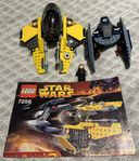 Lego star wars 7256 Jedi Starfighter & Vulture Droid