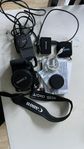 Kamera - Canon Eos 400D systemkamera med tillbehör