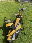 Golfklubbor med golfbag - knatte