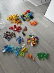 Lego blandat/fordon/figurer/