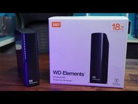 WD Elements Desktop 18TB  Svart
