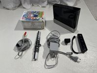 Nintendo Wii + 6 Spel