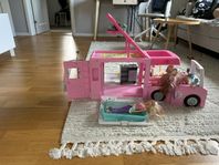 Barbie Adventure Husbil 3-i-1 Barbie bil Dreamcamper 