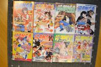 8 st Manga böcker