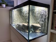 Akvarium 700 liter. Bänk ingår EJ