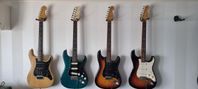 Fender Stratocaster samling Säljes