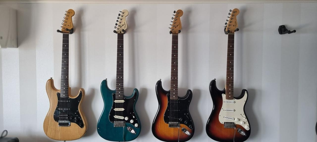 Fender Stratocaster samling S...