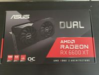 AMD Radeon Asus Dual RX 6600 XT 