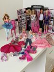 Barbie fashionistas garderob 2011, dockor, kläder