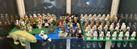 Stor LEGO STAR WARS-samling 160 minifigs