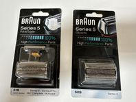 Braun serie 5, rakhuvuden x 2st till rakapparat