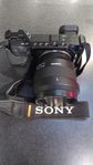 Sony a6 400 4k med två linser Väska Lowepro