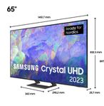  Samsung 65 CU8505 Crystal UHD 4K