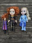 tre dockor Frost Anna Elsa. nya. 
