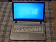 HP pavilion 15" quad core, 500gb, 12gb ram, R7 grafikkort