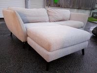 Mio Madison Lux ljusgrå högkvalitativ 3 sits soffa