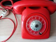Röd Analog Telefon