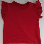 Röd t-shirt 1-2 år