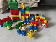 stor påse Lego duplo primo blocks