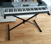 CASIO KEYBOARD/PIANO med Stativ CTK-496 