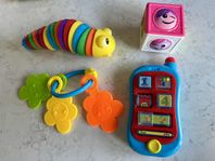 Diverse leksaker för små barn