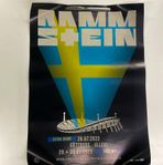 Rammstein på Ullevi 2022 - poster