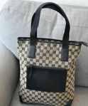 Gucci monogram totebag / väska. Fint vintage. inte slitage.