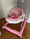Beemoo lära-gå-stol gåstol rosa
