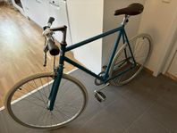 Cykel i retroblå Otis Bikes SanFran