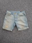 Jeans shorts.