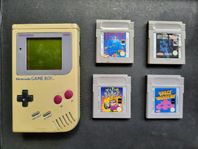 Nintendo Game Boy konsol + spel