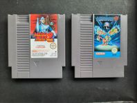 Mega man 2 & 3 säljes tillsammans : Nintendo 8bit NES 