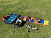 Kite - komplett set med bräda, bom och kite 