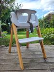 Stokke Steps matstol med babyset och dyna