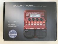 Zoom B1 Four Bass Amp Simulator 