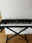 Keyboard/ piano, komplett med stativ CASIO CTK-3200