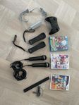 Nintendo Wii U - 3st kontroller & 3st spel m tillbehör