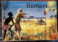 Retro Vintage  år 1962 komplett Safarispel originalkartong 