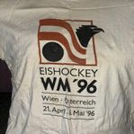 Hockey -VM Österrike 1996 grå t-shirt, storlek XL