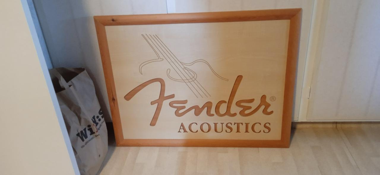 Fender Tavla för samlare 