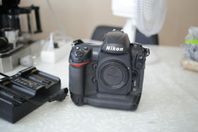 Nikon proffskamera D3S i fint skick