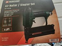 parkside Air Nailer / Stapler Set