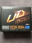 gigabyte moderkort B660 DS3H DDR4