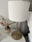 2st IKEA SKAFTET bordslampa med RINGSTA lampskärm